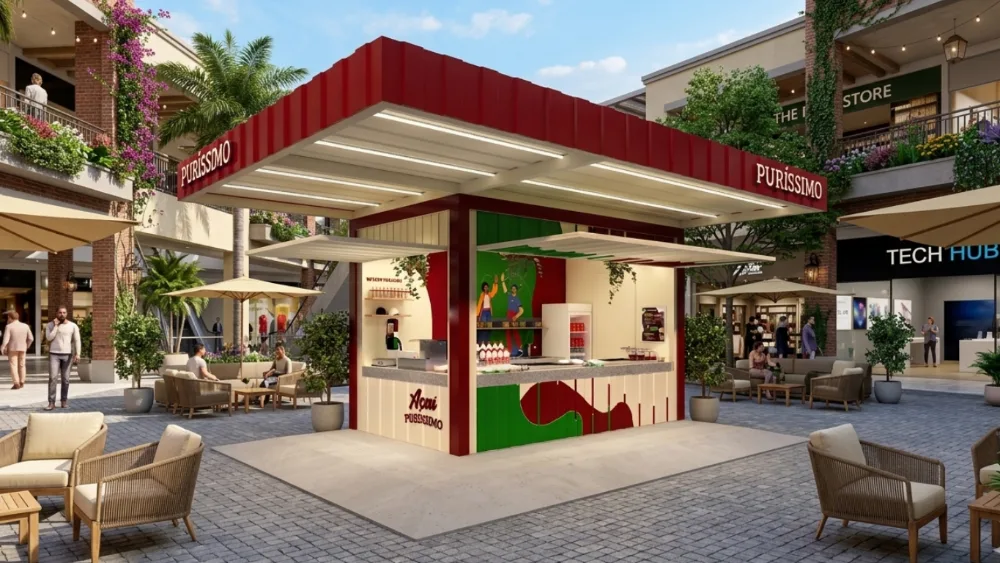 Modelo de franquia Contêiner Açaí Puríssimo